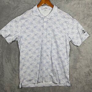 Peter Millar Crown Men's Pilot Mill Ocean Traffic Printed Polo XL